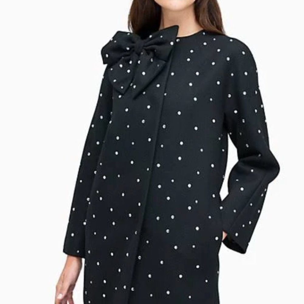 KATE SPADE Rhinstone Dorothy Coat